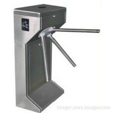ISG-238D Automated waist high Tripod Turnstile Gate Pedestrian access control barriers with rotation pan